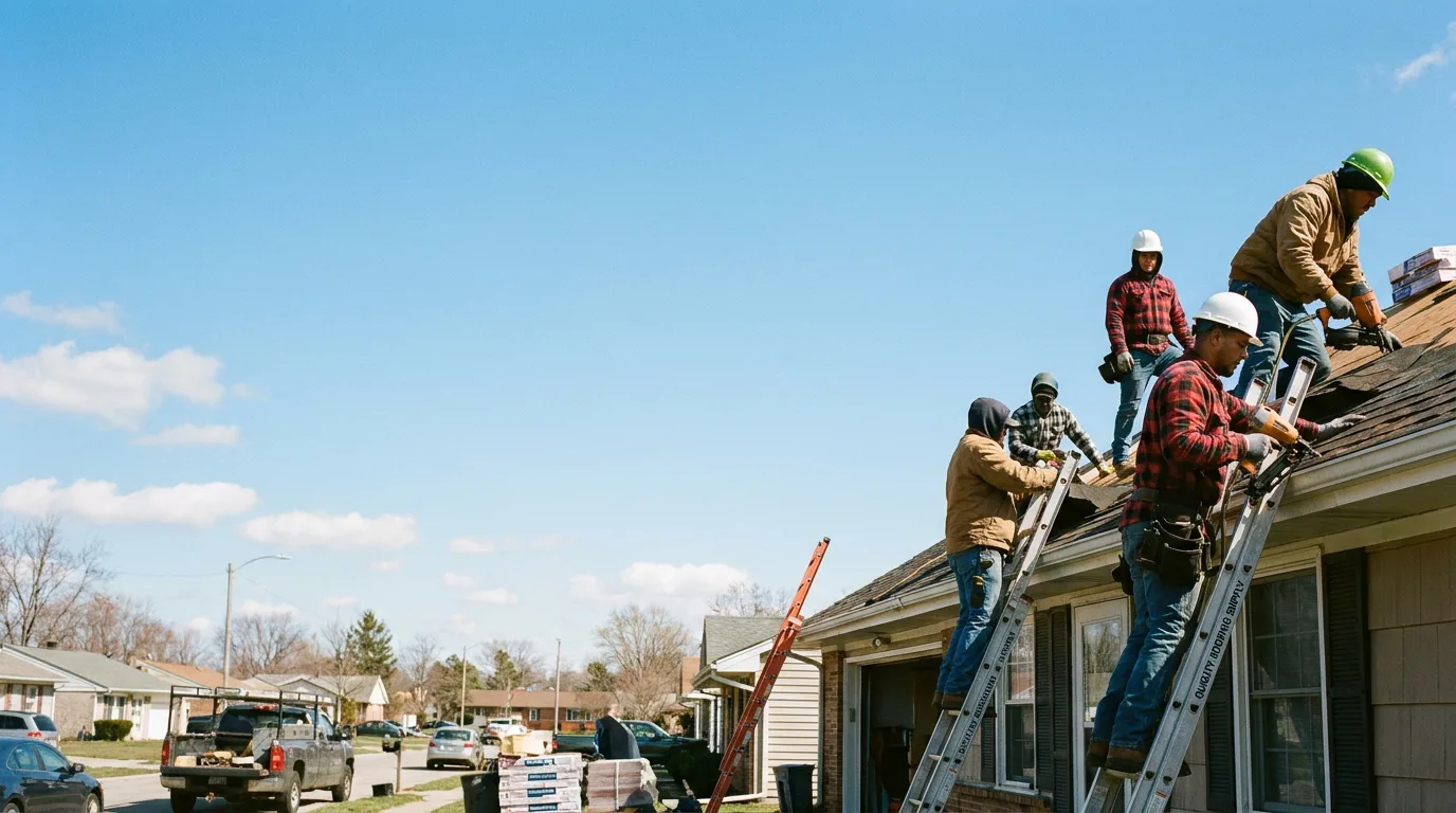 Roofing in Shade, OH near me